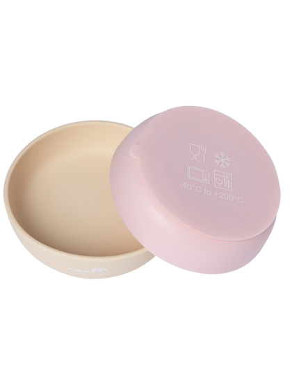 Silicone Baby Plate Bowl - Sand
