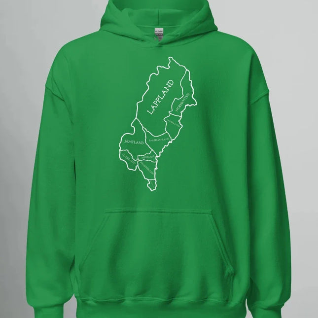 HOODIE NORRLANDS KARTA