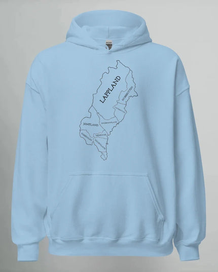 HOODIE NORRLANDS KARTA (DL)