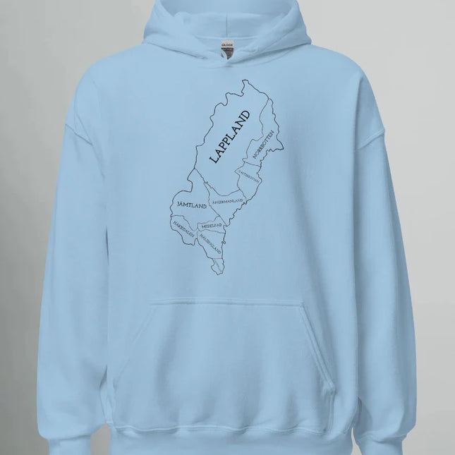 HOODIE NORRLANDS KARTA (DL)
