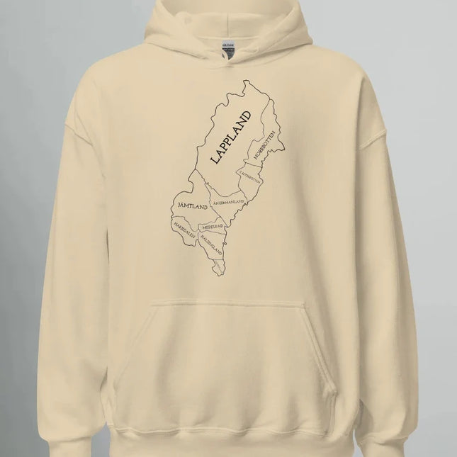 HOODIE NORRLANDS KARTA (DL)