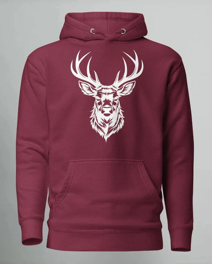 HOODIE WHITE DEER (PREMIUM)