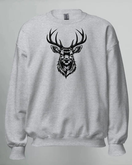 SWEATSHIRT BLACK DEER