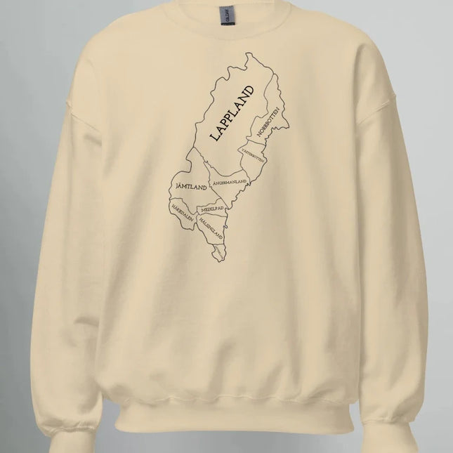 SWEATSHIRT NORRLANDS KARTA (DL)