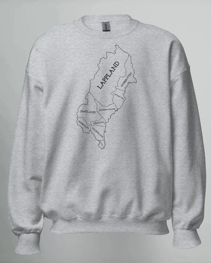 SWEATSHIRT NORRLANDS KARTA (DL)