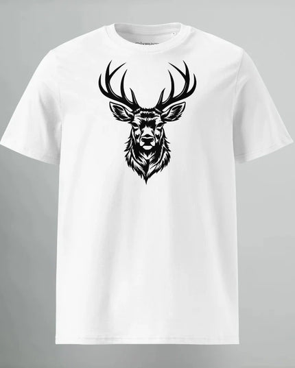 T-SHIRT BLACK DEER