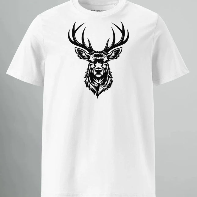 T-SHIRT BLACK DEER
