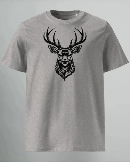 T-SHIRT BLACK DEER