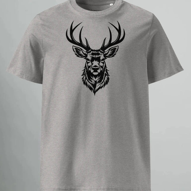 T-SHIRT BLACK DEER