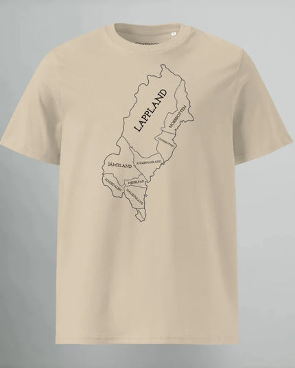 T-SHIRT NORRLANDS KARTA (DL)