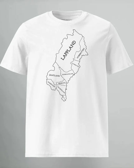 T-SHIRT NORRLANDS KARTA (DL)