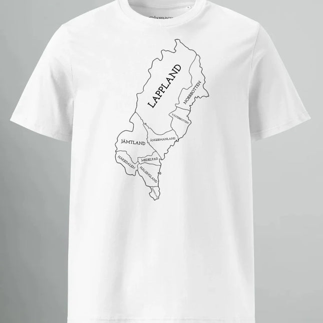 T-SHIRT NORRLANDS KARTA (DL)