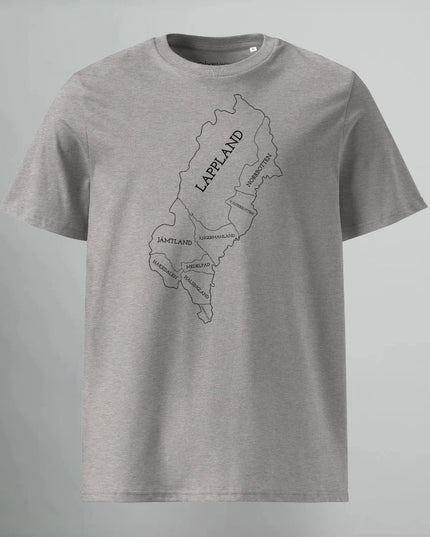 T-SHIRT NORRLANDS KARTA (DL)