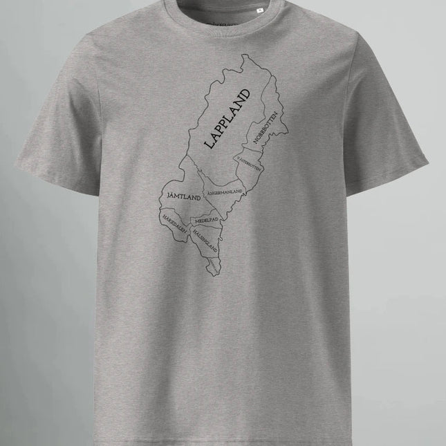 T-SHIRT NORRLANDS KARTA (DL)