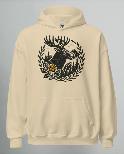 HOODIE NORRLANDS ÄLG & HJORTRON
