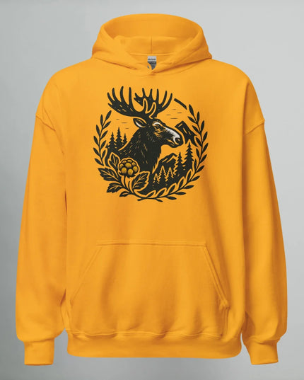 HOODIE NORRLANDS ÄLG & HJORTRON