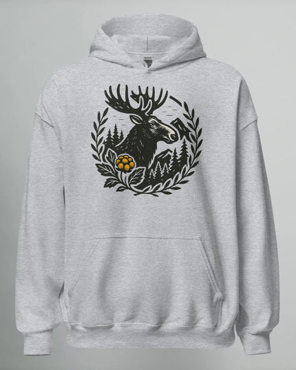 HOODIE NORRLANDS ÄLG & HJORTRON