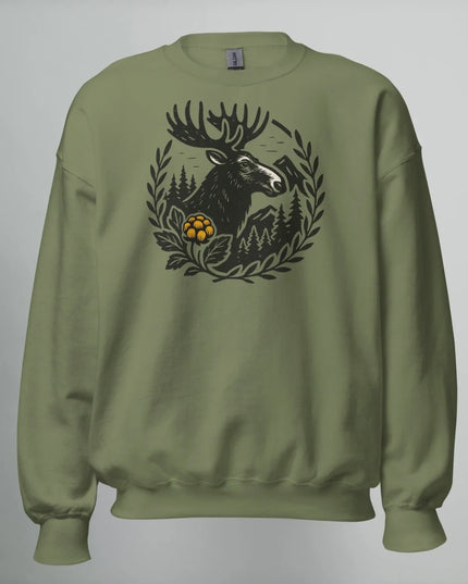 SWEATSHIRT NORRLANDS ÄLG & HJORTRON