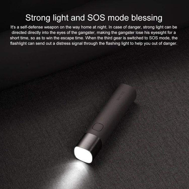 Xiaomi Youpin SOLOVE LED Ficklampa 3000mAh