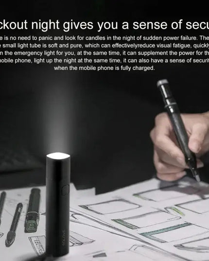 Xiaomi Youpin SOLOVE LED Ficklampa 3000mAh