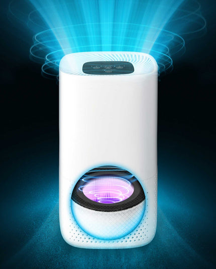 Lanaform Air Purifier – Kompakt luftrenare med HEPA-filter och jonisering
