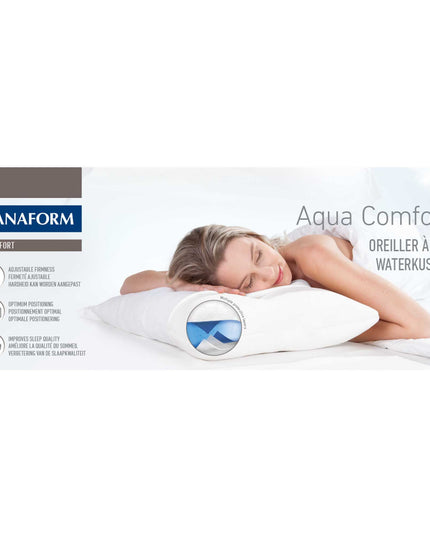 Lanaform Aqua Comfort – Ortopedisk vattenkudde för nacke och rygg