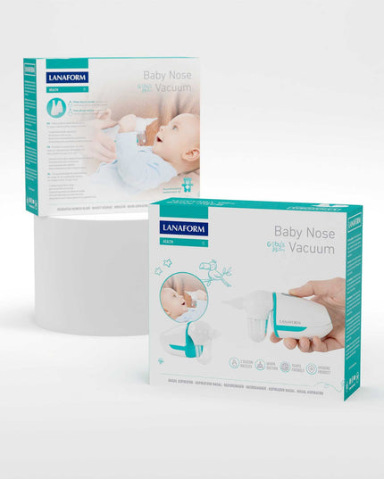 Lanaform Baby Nose Vacuum – Elektrisk nässug för spädbarn med två sugnivåer