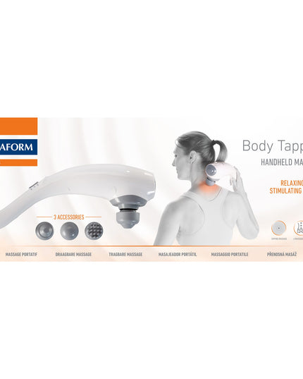 Lanaform Body Tapping – Slagmassageapparat för rygg, axlar och ben