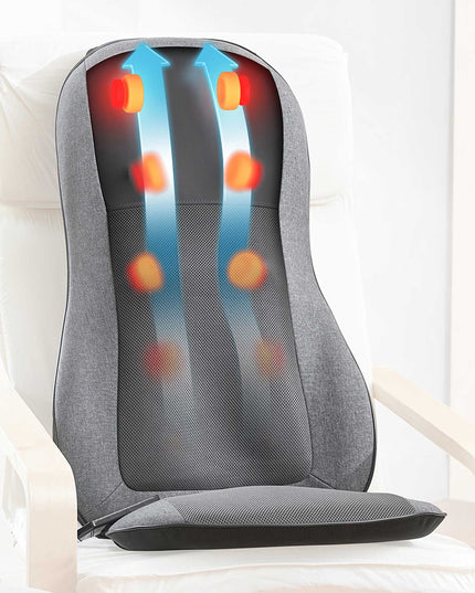Lanaform Bodyscan Massager – Shiatsu massagesäte med kroppsskanning och värmefunktion