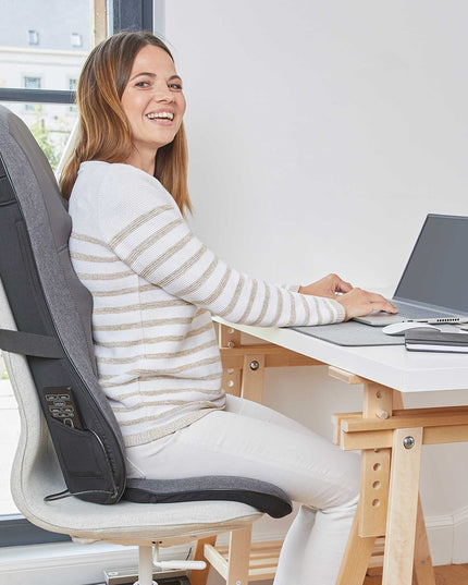 Lanaform Bodyscan Massager – Shiatsu massagesäte med kroppsskanning och värmefunktion