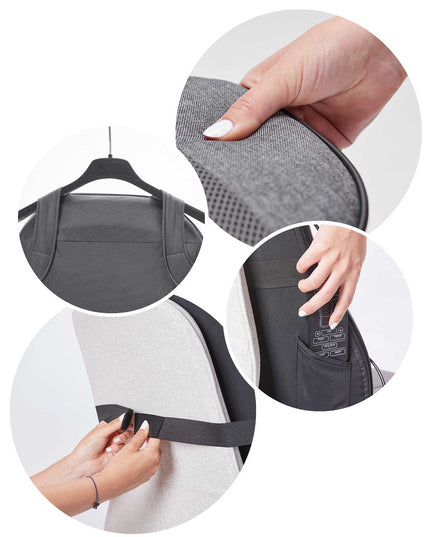 Lanaform Bodyscan Massager – Shiatsu massagesäte med kroppsskanning och värmefunktion