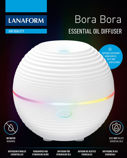 Lanaform Bora Bora – Doftspridare med värmeteknik för eteriska oljor