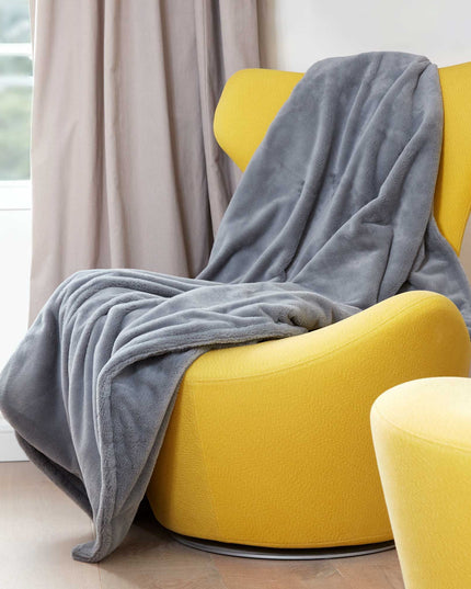 Lanaform Cocoon Plaid – Elektrisk värmefilt i supermjuk fleece