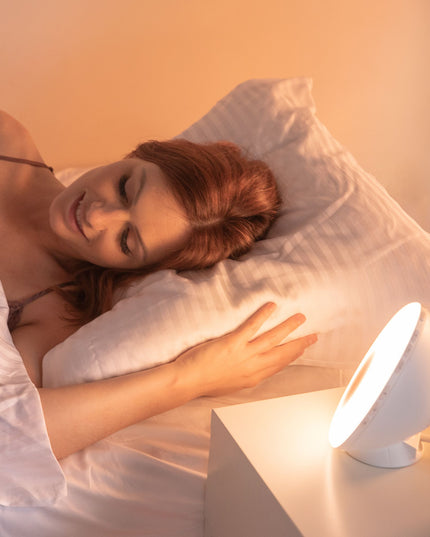 Lanaform Connected Sunrise & Sunset – Smart wake-up light med appstyrning och soluppgångssimulering
