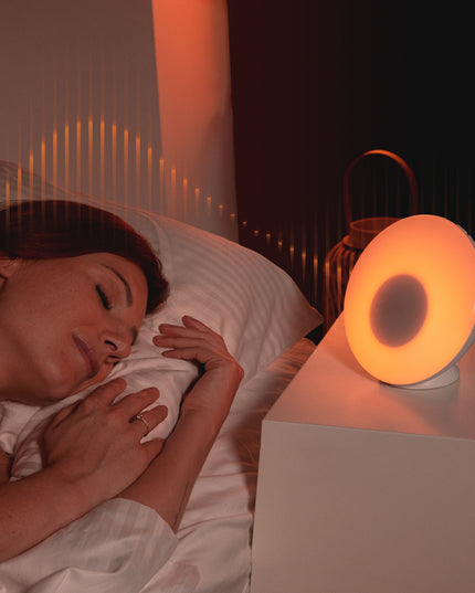 Lanaform Connected Sunrise & Sunset – Smart wake-up light med appstyrning och soluppgångssimulering
