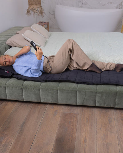 Lanaform Delight Mattress – 3-i-1 massagebädd med värme och vibrationsmassage