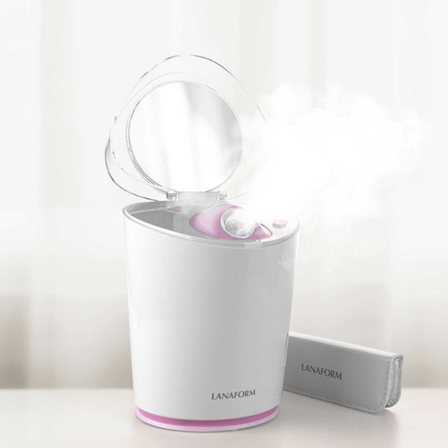 Lanaform Facial Steam – Ansiktsångbad med varm ånga och sval mist för hudvård
