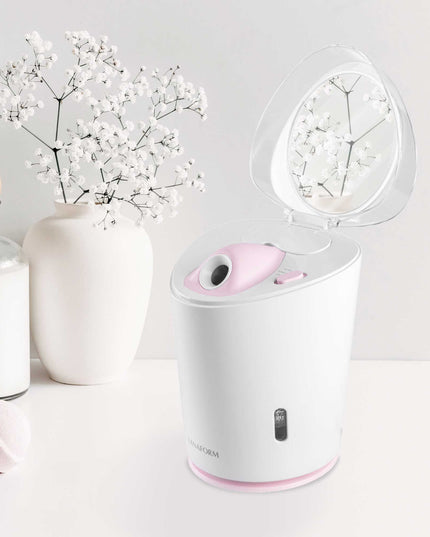 Lanaform Facial Steam – Ansiktsångbad med varm ånga och sval mist för hudvård