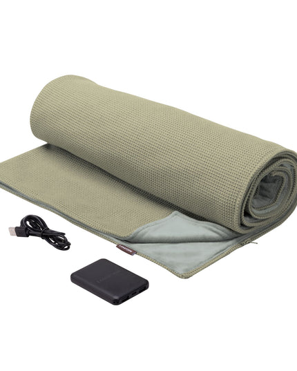 Lanaform Heat Wrap – Uppladdningsbar värmeponcho för axlar och kropp