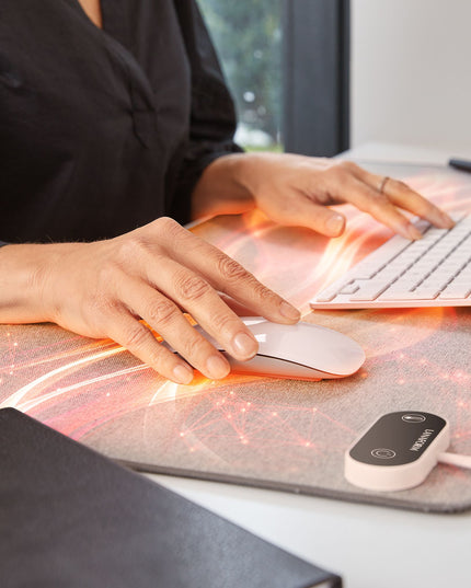 Lanaform Heating Desk Pad – Elektrisk musmatta & värmematta för händer och skrivbord