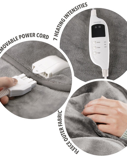 Lanaform Heating Overblanket – Extra stort elektriskt värmetäcke för två personer