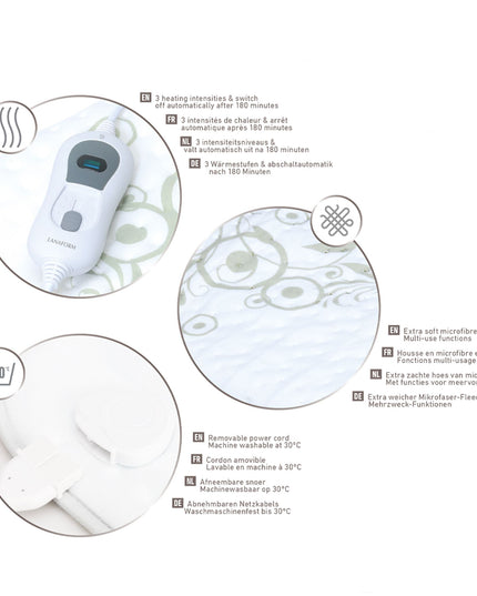 Lanaform Heating Pad – Multifunktionell elektrisk värmematta för hela kroppen