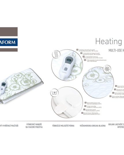 Lanaform Heating Pad – Multifunktionell elektrisk värmematta för hela kroppen