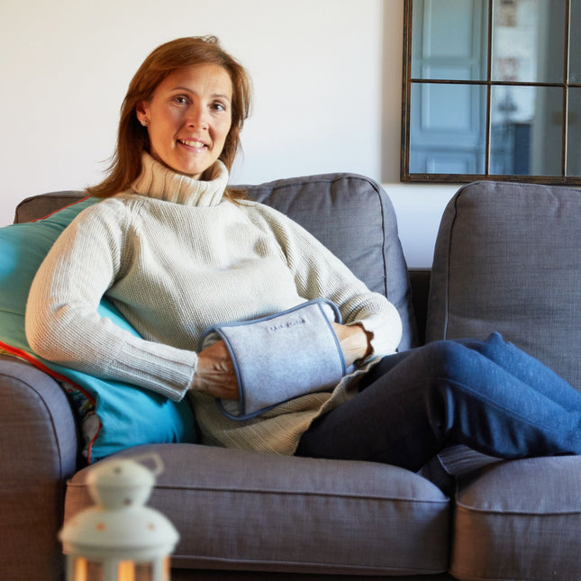 Lanaform Hottle Well-Being – Elektrisk värmedyna med mjukt textilöverdrag