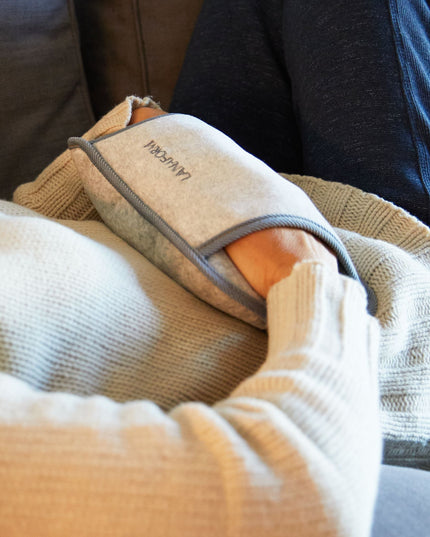 Lanaform Hottle Well-Being – Elektrisk värmedyna med mjukt textilöverdrag