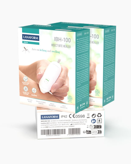 Lanaform IBH-100 – Bettlindrare med värmebehandling för myggbett och insektsstick