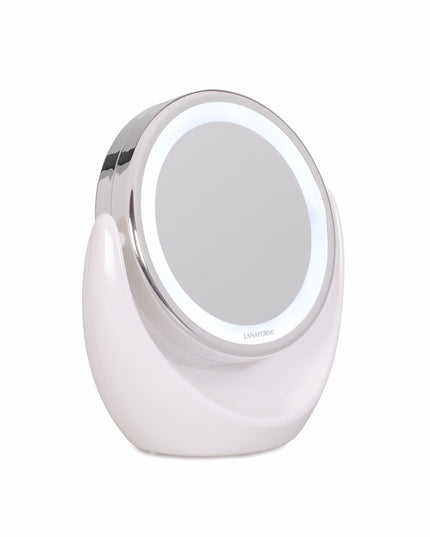 Lanaform LED Mirror – Sminkspegel med LED-ljus och magnetisk 10x förstoring