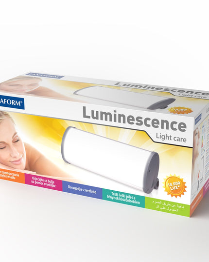 Lanaform Luminescence – Ljusterapilampa med wake-up-funktion & 10 000 lux