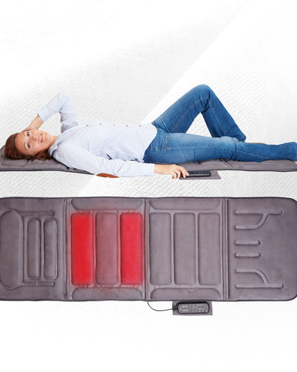 Lanaform Massaging Mattress – Helkroppsmassage med värme i hopfällbar massagematta
