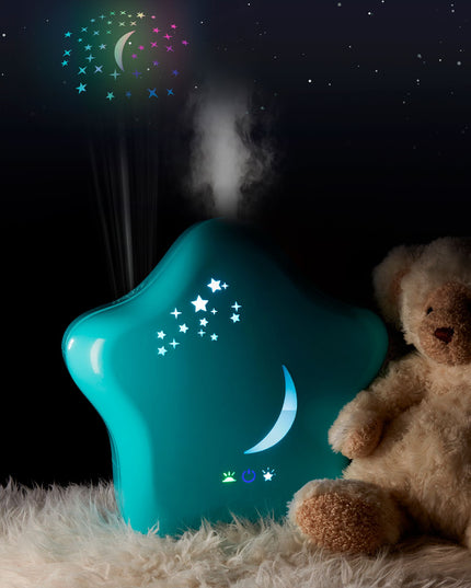 Lanaform Moony – Luftfuktare för barn med nattlampa och kall dimma